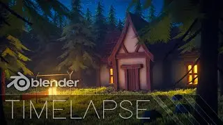 Blender Timelapse - Stylized Environment