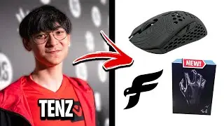 An Early Look At TenZs NEW Mouse! (Finalmouse Starlight Pro)