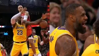 LeBron James heated that Dillon Brooks only got flagrant 1 for hitting him in face 😳