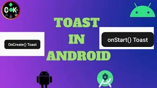 Toast in android studio||How to display message in android-#24