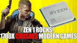 Zen 1 ROCKS! Ryzen 1700X CRUSHES Modern Games