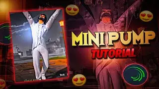 Mini Pump 😱 in Alight Motion Tutorial | Pumps in Alight Motion | Mr TOM Playz