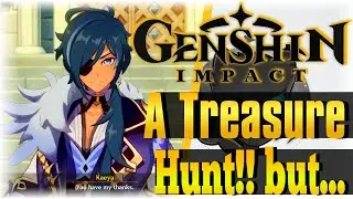 A Treasure Hunt But Paimon Does Nothing!!! | Genshin Impact | [The Beginning]