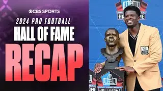 FULL 2024 Pro Football Hall of Fame Class Ceremony RECAP | CBS Sports