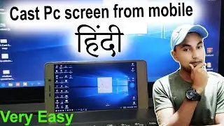 Cast/Mirror PC Screen to Android via USB or WiFi | How To Mirror Android To PC And Pc to Android 🔥🔥