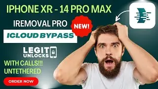 EXCLUSIVE - iRemoval Pro A12+ Premium iCloud Bypass iPhone XR- 14 Pro Max By iRemoval Pro & LU Team!