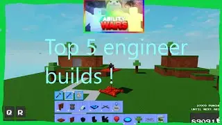 Roblox ability wars 5 engineer builds