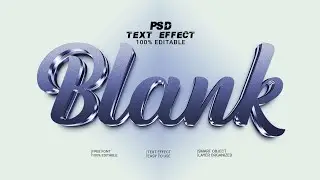 3D Editable Text Effect in Photoshop Tutorial #606 || 3D photoshop