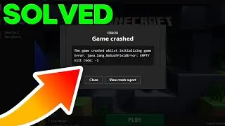 MINECRAFT EXIT CODE 1 FIX | How to Fix Minecraft Error Code 1 (NEW) 2025