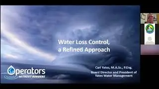 CAWASA Webinar Series No 15 Water Loss Control   Carl Yates