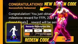 Free Fire New Emote Redeem Code 2 February 2022 | Redeem Code New Event Emote | New Redeem Code FF