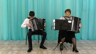 372 Даниил Котов и Гладковская Н В  Русский танец, обр  Н Корецкого