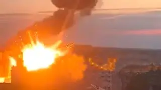 Rocket strike on the Ukrainian building of the SBU in Dnepropetrovsk