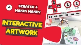 Makey Makey Graphite Drawing Tutorial | Makey Makey Interactive Art