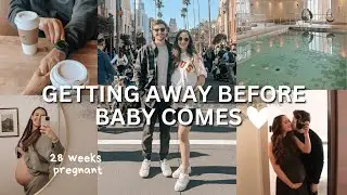 An Unexpected Babymoon, Honest Marriage Chats, Maternity Style // THIRD TRIMESTER VLOG