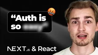 The Only React/Next.js Auth Tutorial You Need In 2025
