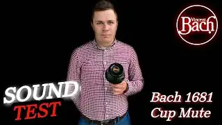 BACH 1861 Trumpet Cup Mute. Сурдина для трубы 