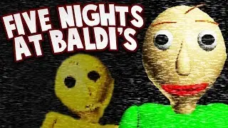 WHO IS GOLDEN BALDI?! | Five Nights At Baldis (Baldis Basics Fan Game)