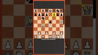 Famous 4-move checkmate