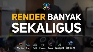 Cara EXPORT Project seperti PREMIERE PRO di DaVinci Resolve 16 | Tutorial Indonesia #6