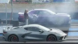 Demon 170 vs C8 Corvette