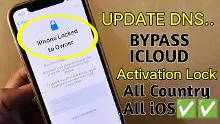 New Dns Bypass iPhone 2024!! Unlock iphone locked to owner activation lock skip Apple ID DONE✅✅