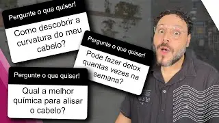 TODO tipo de DÚVIDAS sobre CUIDADOS CAPILARES!