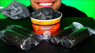 ASMR COLD STONE CREAMERY TRICK OR TREAT BOO BATTER ICE CREAM KIT KAT HALLOWEEN OREO COOKIES M&M'S