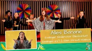 Alles Banane - Cover - Kinderlieder zum Mitsingen | Ellen Strauß-Wallisch