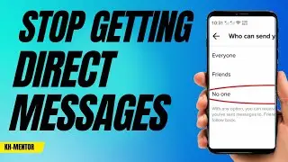 How to Turn off Direct Messages on TikTok in Android/iPhone || Disable Direct Messages on TikTok