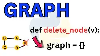 Python Program For Graph Deletion Operation | Delete Node | Adjacency List | Data Structure