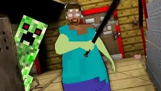 НОВАЯ БАБКА ГРЕННИ МАЙНКРАФТ 2 В РЕАЛЬНОЙ ЖИЗНИ В GRANNY ! НУБИК ИГРАЕТ В MINECRAFT МУЛЬТИК