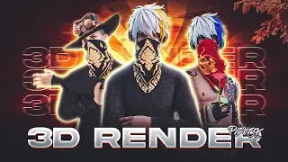 FREE FIRE 3D RENDERS PACK || DRIVE LINK ♻️  LOKAYA FX || ✳️☑️