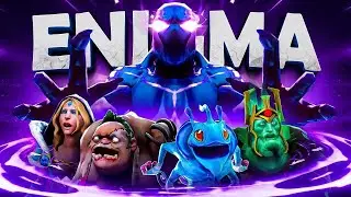 ЭНИГМА от ТОП 3 РАНГА! 12.500 средний рейтинг игры | Enigma Dota 2