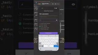 Password Strength Checker in Flutter#shorts #reels #shortvideo #flutter #flutterui