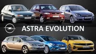 Opel Astra Evolution | Astra F to L | 1991 to 2021