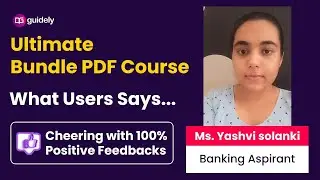 What Users Says | Guidely Bundle PDF Course | Ms. Yashvi Solanki