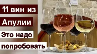 ИТАЛЬЯНСКИЕ ВИНА из АПУЛИИ🍷 Названия, марки, сорта винограда