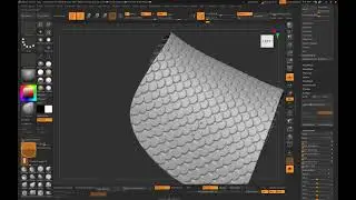 Zbrush surface with texture on UVed model