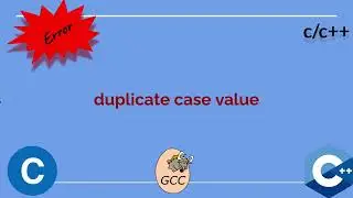 duplicate case value