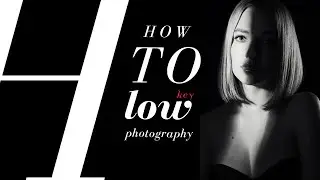 How to Low Key Photography in a small Home Studio