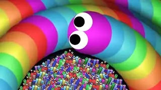 Slither.io A.I. 204,800+ Score Epic Slitherio Gameplay 