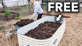 Fill Your Raised Garden Bed for FREE! 😮