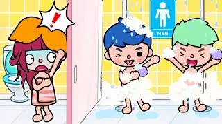 Pretend Boy In All Boy School 👧➡️👦 Sad Story | Toca Life Stories | Toca Boca