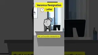 Veronica’s Resignation Letter #animation #funnyvideo #gplus #comedy