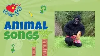 Boom Diddy Boom Gorilla In the Jungle Song 🦍 Kids Love to Sing and Learn Nursery Rhyme