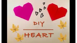 how to make a heart / origami heart