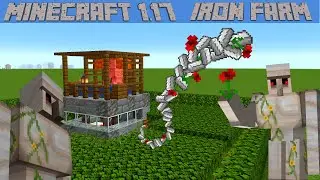 Minecraft Iron Farm Tutorial for Minecraft 1.17 | Small Easy Iron Farm for Minecraft Survival