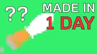 Making a game in 24 HOURS and turning it into commercial game || Mini devlog