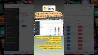 Go to comments and description Php MySQL inventory barcode POS system Udemy course with free SC